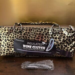 Primeware Leopard Print Insulated Wine in Bundle set